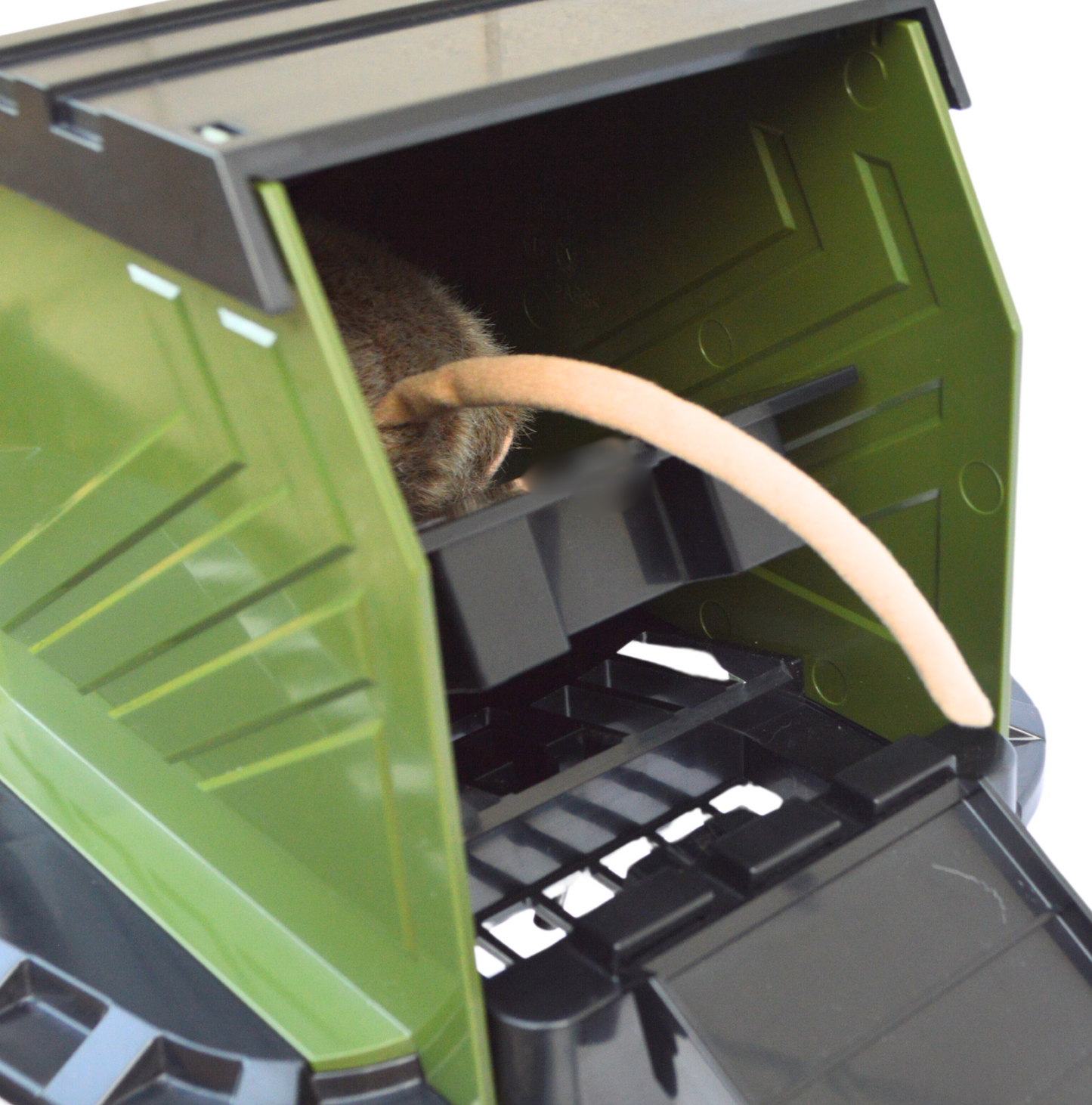 Bucket Lid Trap by Vulcan – Multi-Catch, Humane or Lethal Rodent Trap for Rats, Squirrels, Chipmunks and Mid-Sized Rodents (Not a Mouse Trap)